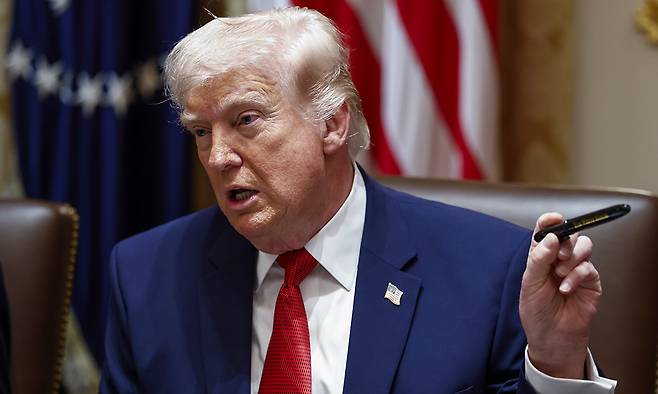 도널드 트럼프 미국 대통령. EPA연합뉴스