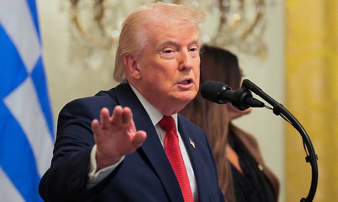 도널드 트럼프 미국 대통령. 로이터연합뉴스