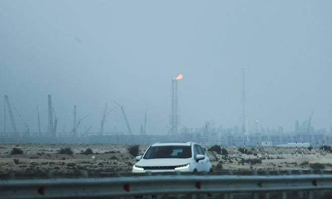 카타르에너지 LNG 가스생산시설.&nbsp;로이터연합뉴스