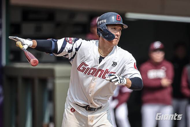 ▲ 노진혁 ⓒ롯데 자이언츠