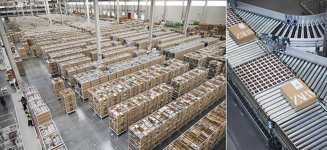 인디텍스 자동화 물류센터. 인디텍스는 스페인 내에 11개의 물류센터를 운영 중이다. /인디텍스