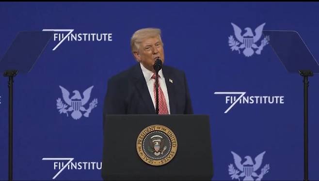 도널드 트럼프 미국 대통령. X 갈무리