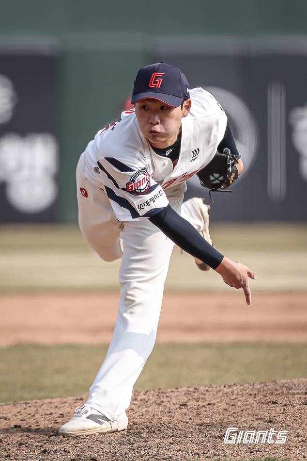 ▲ 이준서 ⓒ롯데 자이언츠