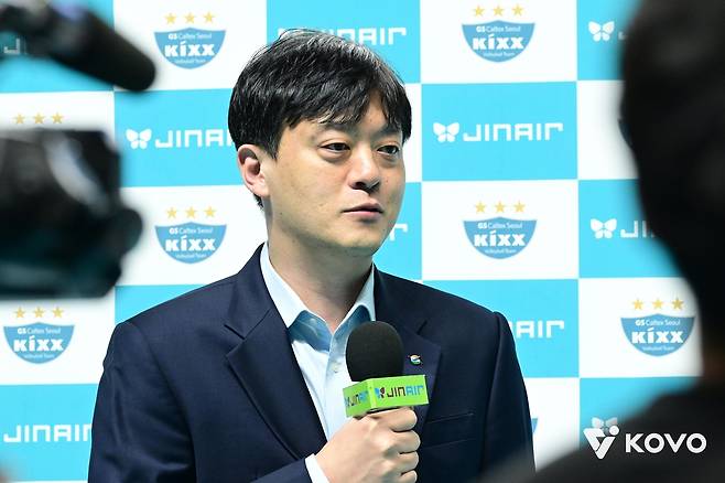 이영택 GS칼텍스 감독 [한국배구연맹 제공. 재판매 및 DB 금지]