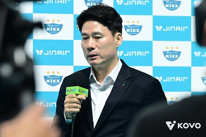 강성형 현대건설 감독 [한국배구연맹 제공. 재판매 및 DB 금지]