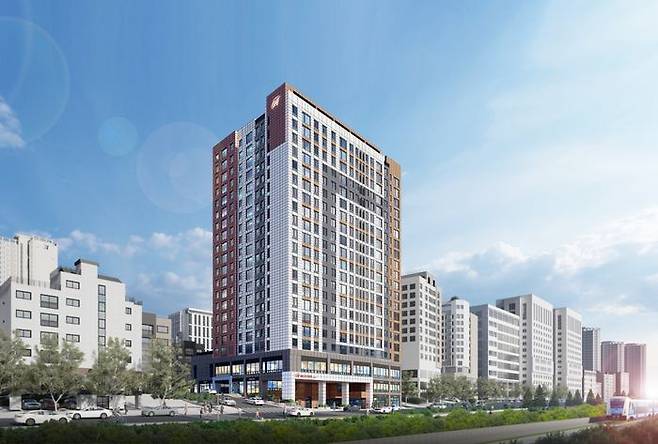 힐스테이트 안양펠루스 투시도. ⓒ현대건설