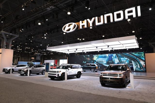2025 뉴욕 오토쇼에 마련된 현대차 부스 전경. 뉴욕 오토쇼 홈페이지