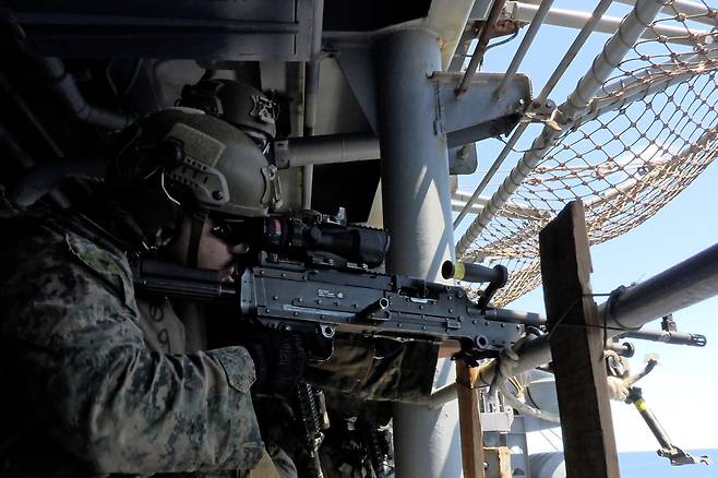 미국 31해병원정대 병사 / 미국 중부사령부