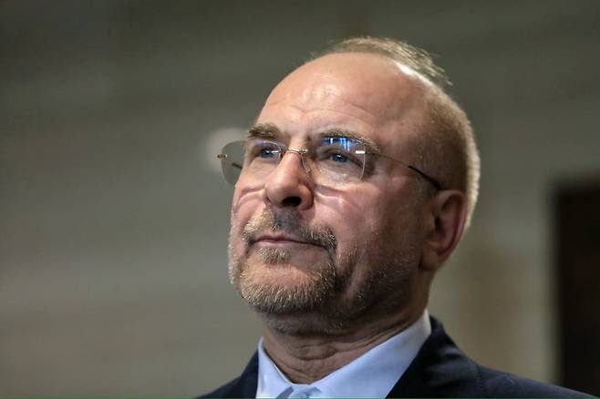 모하마드 바게르 갈리바프 마즐리스(의회) 의장. /사진=AFP