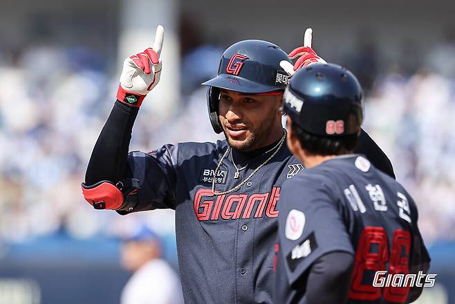 ▲ 빅터 레이예스 ⓒ롯데 자이언츠