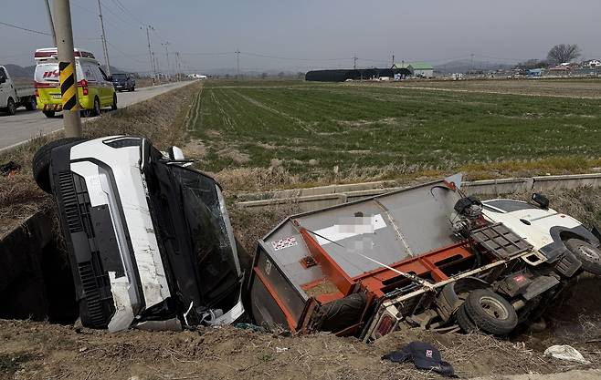 사고 현장 [전북특별자치도소방본부 제공. 재판매 및 DB 금지]