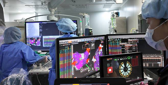 가천대 길병원은 부정맥 환자에 대한 전문 치료를 위해 최신 치료인 펄스장 절제술(PFA)을 진행하고 있다.