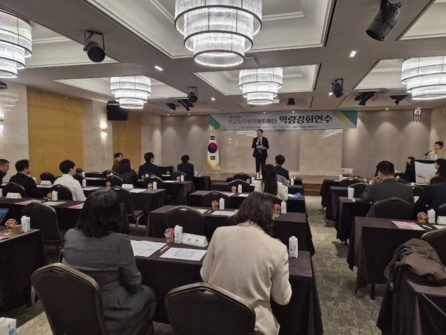 ▲ 학교지원센터 학교업무최적화 지원단 역량 강화 연수 현장사진-충남교육청 제공