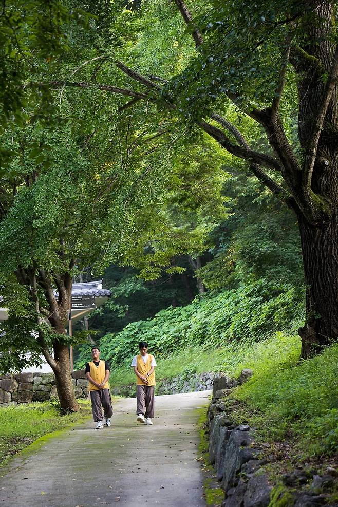 경북 안동 봉정사에서 행해지는 템플스테이 _한국불교문화사업단 제공
