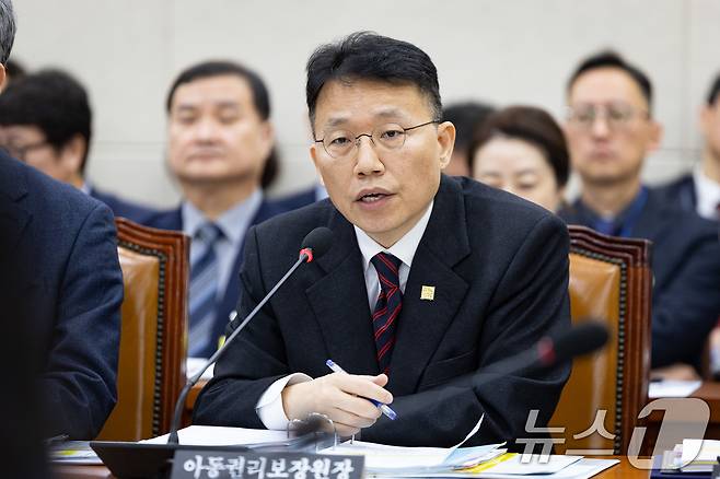 정익중 아동권리보장원장 ⓒ 뉴스1 유승관 기자