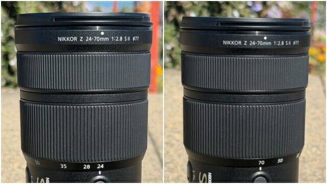 초점거리를 바꿔도 렌즈 경통이 튀어나오지 않는다. (사진=지디넷코리아)