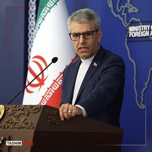 에스마일 바가이 이란 외무부 대변인.[이란 타스님 통신 텔레그램 캡처·연합뉴스]