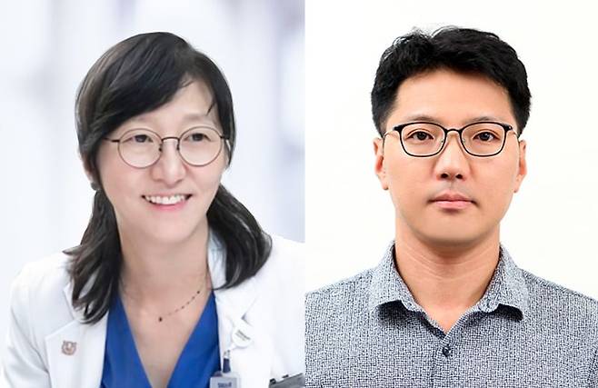 서울대병원 임상유전체의학과 채종희 교수(왼쪽)와 고려대 최정민 교수. 서울대병원 제공