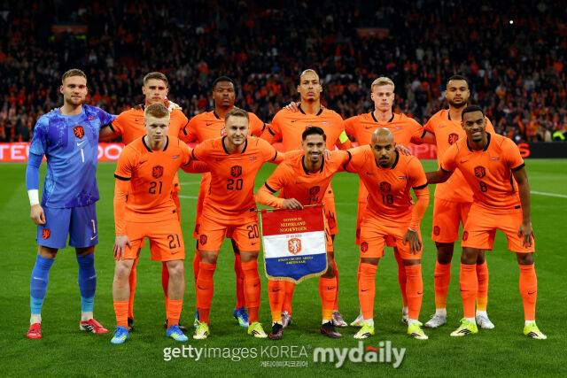 네덜란드 대표팀/게티이미지코리아