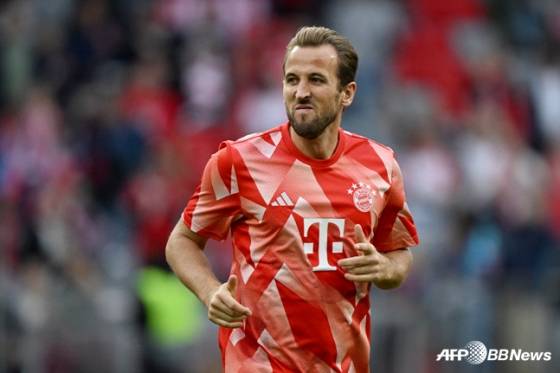 바이에른 뮌헨 공격수 해리 케인. /AFPBBNews=뉴스1