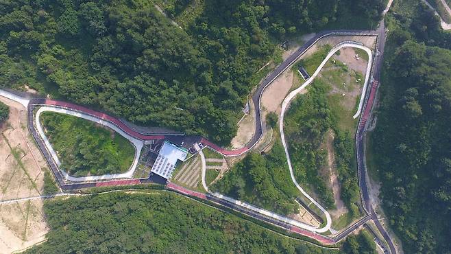 백두대간수목원 호랑이숲 [연합뉴스 자료사진]