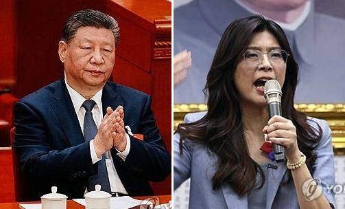 시진핑 중국 국가주석과 정리원 대만 국민당 주석 [연합뉴스 자료사진]