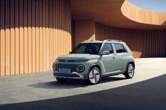 현대차 소형 전기 SUV 캐스퍼 일렉트릭 라운지 외관. 현대차 제공.