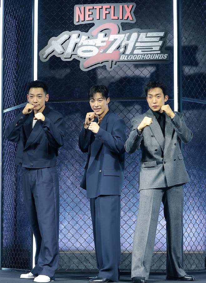 왼쪽부터 배우 정지훈, 우도환, 이상이(사진=뉴스1)