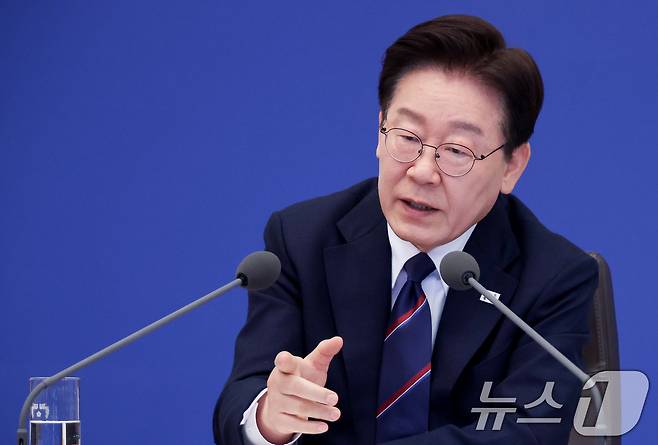 이재명 대통령이 31일 청와대에서 열린 국무회의에서 발언하고 있다. (청와대통신사진기자단) 2026.3.31 ⓒ 뉴스1 이재명 기자