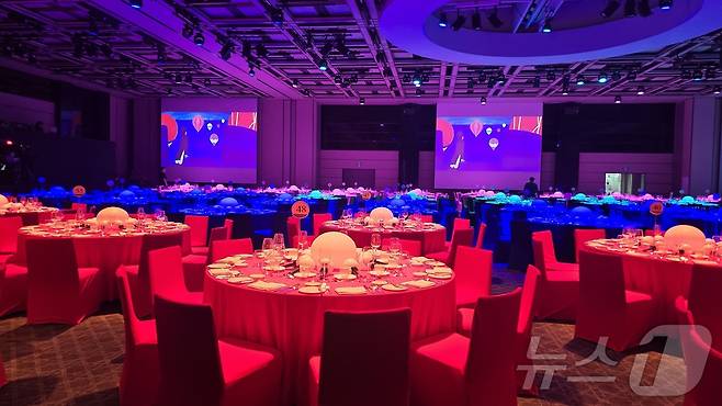 에르메스코리아 행사가 31일 그랜드하얏트서울 호텔에서 개최됐다. 행사 이름은 'Forum H 2026'이다. ⓒ 뉴스1 최소망