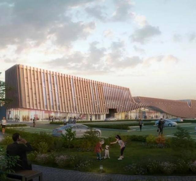 온라인에서 '화성여자교도소 조감도'라며 확산된 이미지. 법무부는 "설계사 선정을 위해 2020년 9월 공모 당시 제출된 조감도 중 하나"라며 실제 확정된 안은 전혀 다르다고 밝혔다. 온라인 커뮤니티 캡처