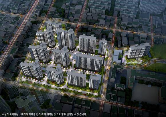 두산위브&수자인 부평 더퍼스트 조감도. [사진=두산건설]