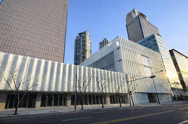 A view of Centre Pompidou Hanwha in Yeouido, Seoul (Courtesy of Hanwha Foundation of Culture)