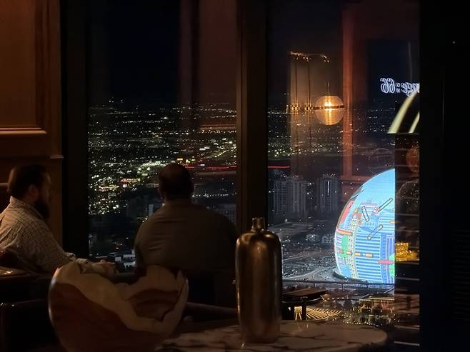 리조트 월드 라스베이거스 알레 라운지 온 66과 스피어 전망/ 사진=권효정 여행+ 기자