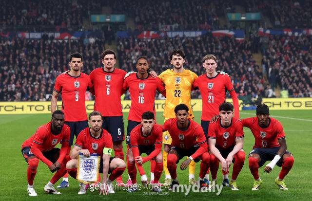 잉글랜드 대표팀/게티이미지코리아