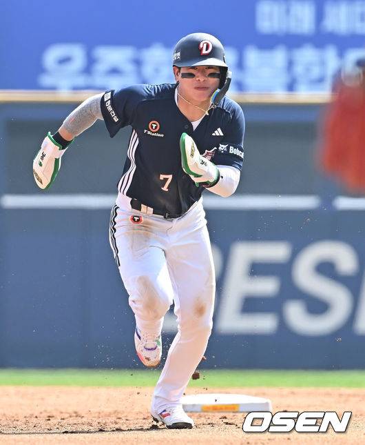 [OSEN=창원, 이석우 기자] 두산 베어스 박찬호 051 2026.03.29 / foto0307@osen.co.kr