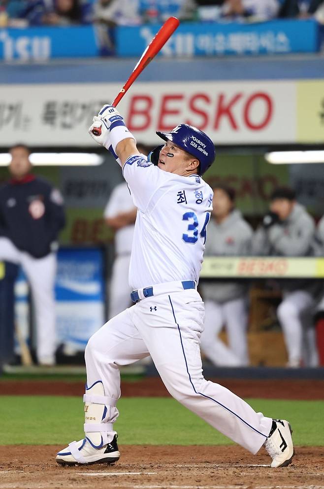 ▲ 최형우 ⓒ삼성 라이온즈