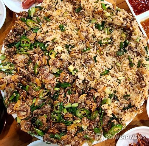 꼬막비빔밥 [연합뉴스 자료 사진]