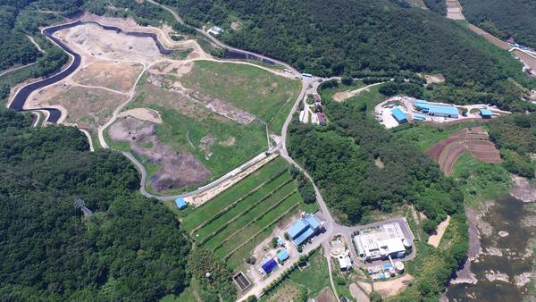 진주 내동면 쓰레기 소각장 예정지. /진주시