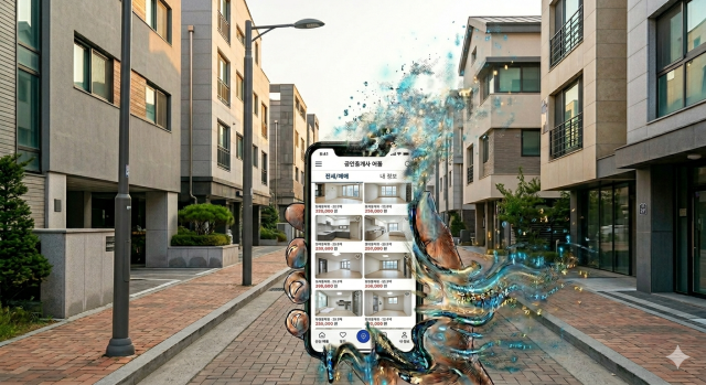 부동산 중개 플랫폼에 광고된 매물 가운데 실제로는 거래가 불가능한 경우가 상당수 확인됐다.[그래픽=제미나이(Gemini)]