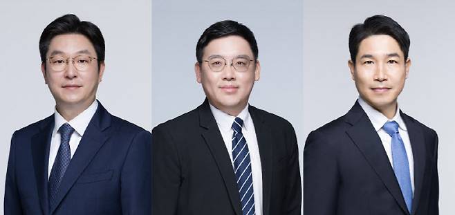 법무법인 세종 오혁(왼쪽부터) 외국변호사, 이진욱 공인회계사, 윤근희 공인회계사.(사진=세종)