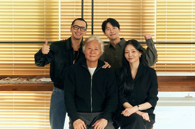 영화 '파문'에 출연하는 변요한(왼쪽 위부터 시계방향으로), 김준한, 이솜, 김종수.(사진=바이포엠스튜디오)