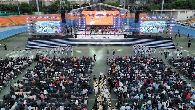 지난해 뮤직 人 The 하남 공연 모습.(사진=하남시)