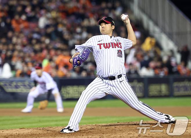 LG 트윈스 투수 송승기. News1 DB ⓒ 뉴스1 김성진 기자