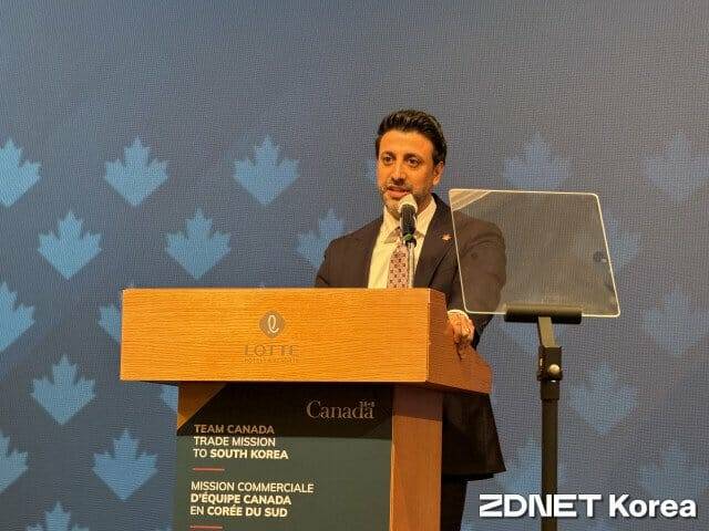 마닌더 시두 캐나다 국제통상부 장관.