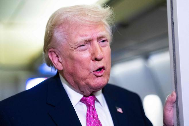 도널드 트럼프 미국 대통령. /AFP 연합뉴스