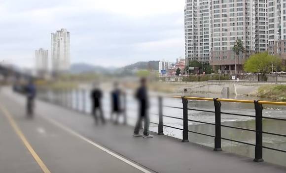 50대 여성의 시신이 발견된 대구 신천 [사진=연합뉴스 유튜브]