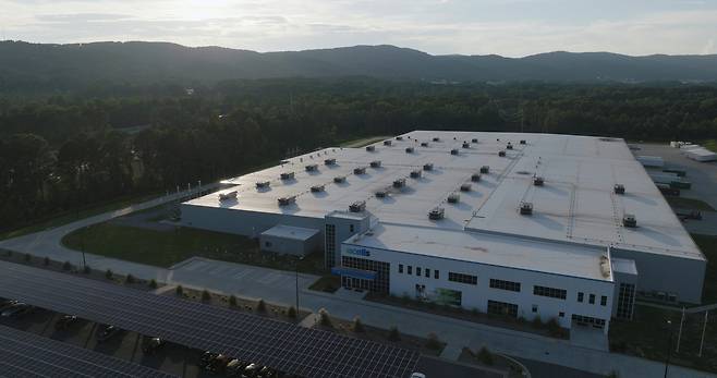 Hanwha Solutions' solar manufacturing plant located in Dalton, Georgia [HANWHA SOLUTIONS]