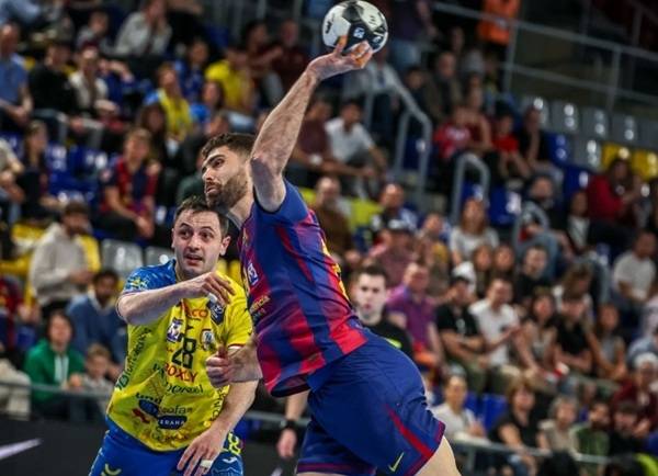 사진 2025/26 시즌 스페인 남자 핸드볼 아소발리그 바르셀로나와 카세리오 경기 모습, 사진 출처=바르셀로나