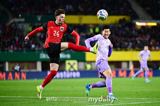 한국과 오스트리아 경기/게티이미지코리아